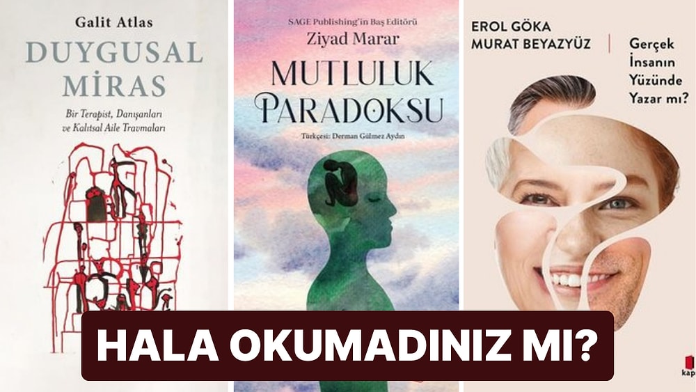 Son Zamanlarda Çıkan Mutlaka Okumanız Gereken Kişisel Gelişim Kitapları