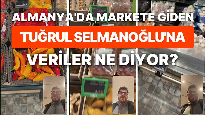 Almanya'da Marketlerin Ne Kadar Pahalı Olduğunu Anlatan Fenomene Tepkiler Büyüdü! Gerçekten Pahalı mı?