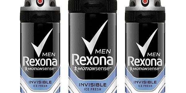 4. Rexona Erkek Deodorant Sprey Invisible Ice Fresh