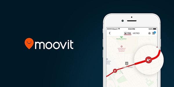 Tercihlerine göre şu sıralar sana en iyi gelecek mobil uygulama: Moovit! 🤗