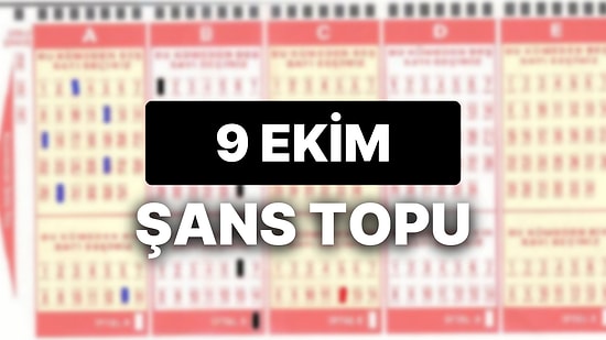 9 Ekim Şans Topu Sonuçları Açıklandı: 9 Ekim Şans Topu'nda Kazandıran Numaralar ve Tüm Detaylar