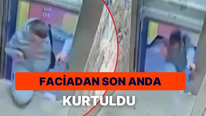 Asansörde Korkunç Anlar: Ölümden Son Anda Kurtuldu