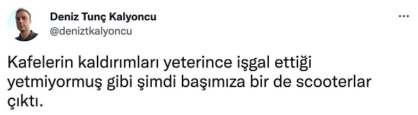 10 şeritli yol ve geniş kaldırımlar olsa da bize yetmeyecekmiş gibi.