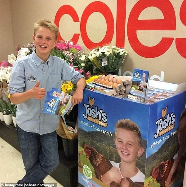 Geçen mali yılda Josh'un Gökkuşağı Yumurtaları Victoria'da 100'den fazla mağazada satıldı ve yıllık 5 milyon dolar ciro elde etti.