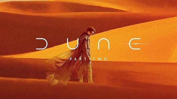 3. Dune: Part Two filminin yeni vizyon tarihi 3 Kasım 2023 olarak değişti.