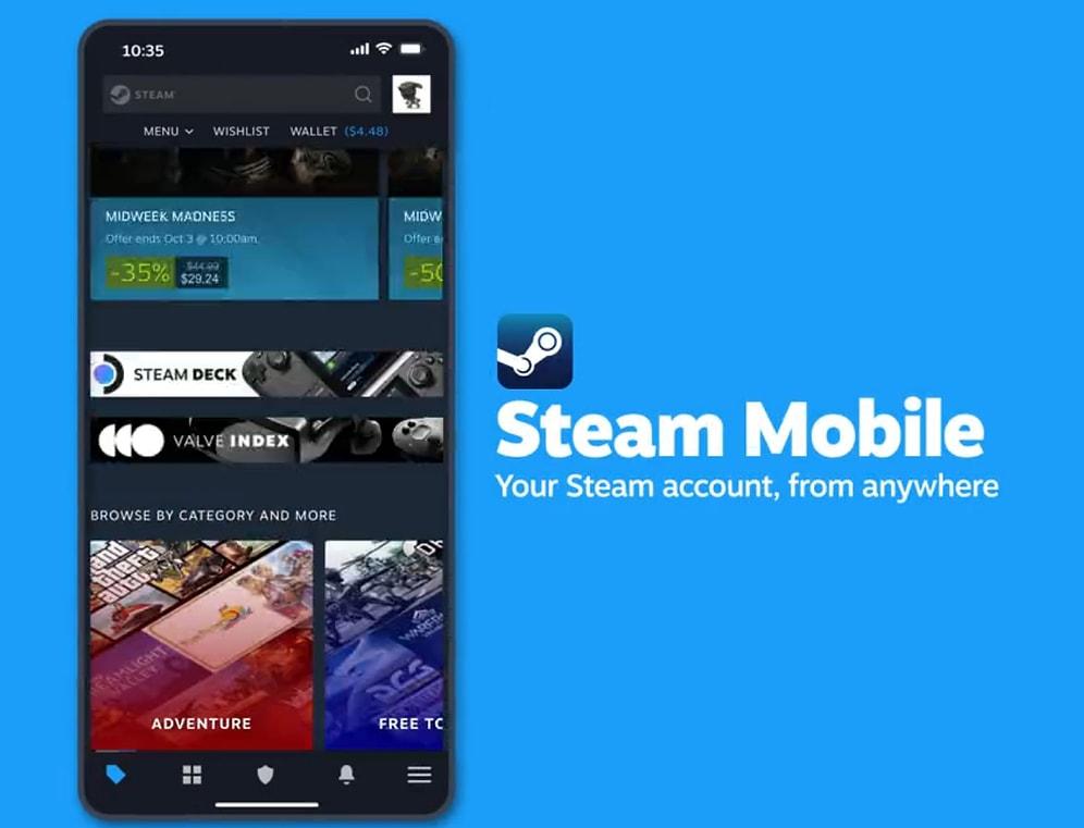 Steam Mobile App Finally Gets a Significant Update