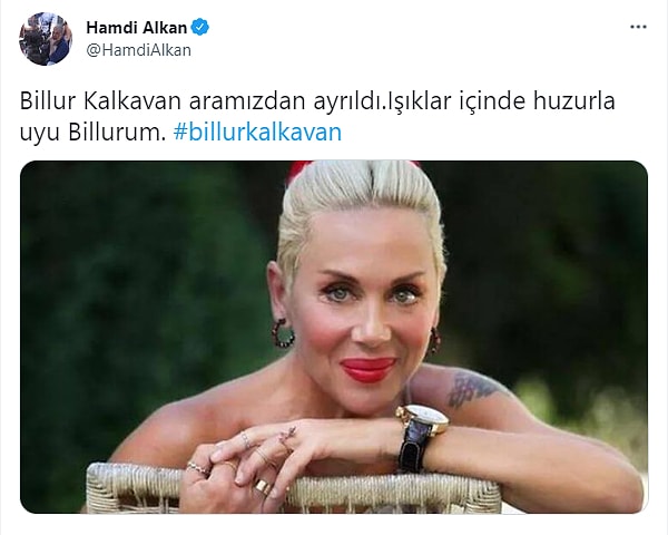 Meslektaşı Hamdi Alkan'ın paylaşımı hepimizi duygulandırdı...