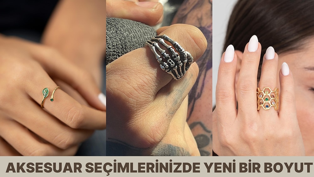 Farklı Tarzlar Arayanlar İçin Yaratılmış Tasarım Yüzük Önerileri