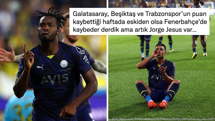 Başkent'te Ankaragücü'nden 3 Puanı 3 Golle Alan Fenerbahçe'ye Gelen Övgüler