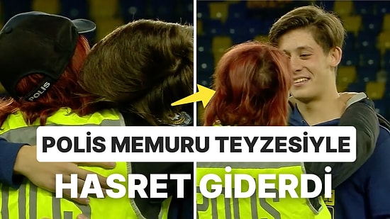 Fenerbahçe'nin Yıldızı Arda Güler ile Polis Memuru Teyzesinin Sarıldığı Anlar Gözlerinizden Kalpler Çıkartacak