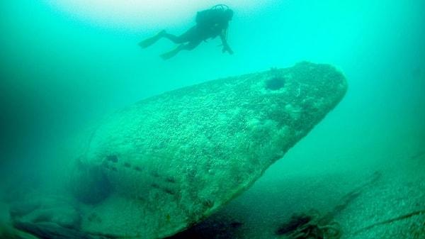 1994 yılında Karadeniz'in Sakarya açıklarında batık bir denizaltı bulundu.