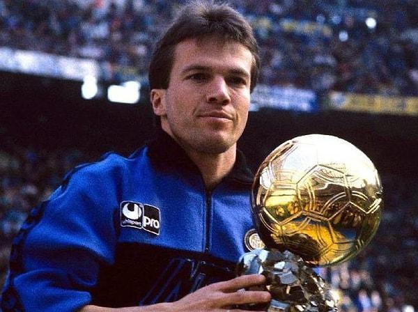1990: Lothar Matthäus (Inter - Almanya)