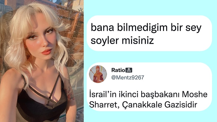 "Bana Bilmediğim Bir Şey Söyle" Akımına Katılan Kadına Gelen Ortamlarda da Satmalık Enfes Bilgiler