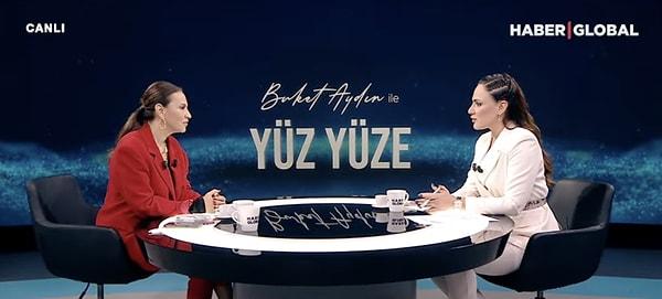Ünlü şarkıcı ve oyuncu Yeşim Salkım, Haber Global'de yayınlanan Buket Aydın ile Yüz Yüze programının konuğuydu.