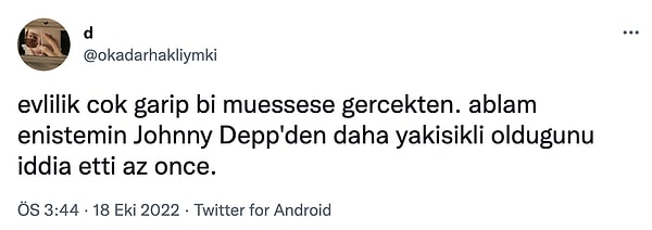 3. Herkesin Depp'i kendine...