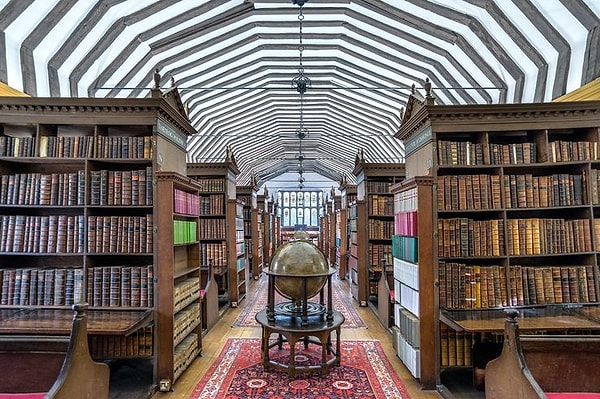 21. St. John’s College Old Library, University of Cambridge