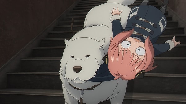 Таким образом, дружба Ани и Бонда превращает этот ужасный момент в один из очаровательных.