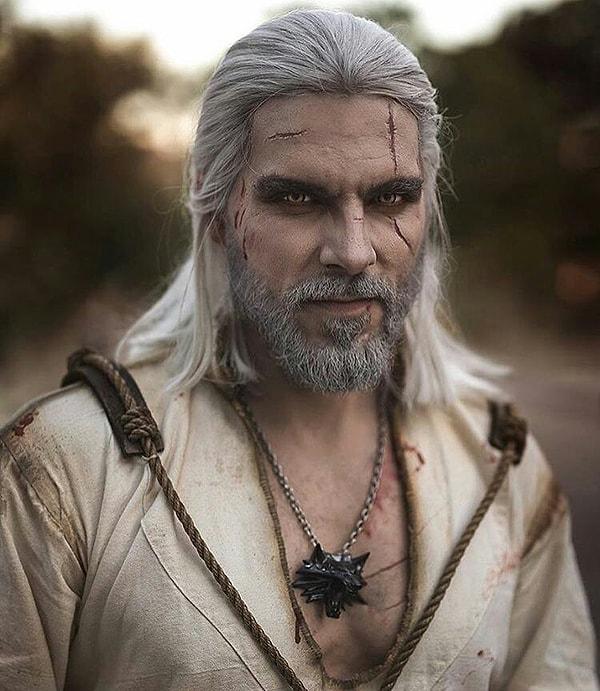 1. Geralt of Rivia-Witcher