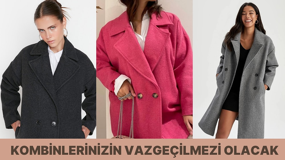 Soğuk Havalara Karşı Korunmanızı Sağlayacak 11 Farklı Oversize Kaşe Kaban Önerisi