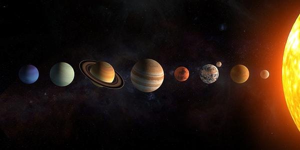 4. Güneş sisteminin en büyük gezegeni hangisidir?