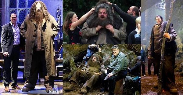 Filmdeki çoğu sahnede yer alan Rubeus Hagrid, aslında bir robottu.