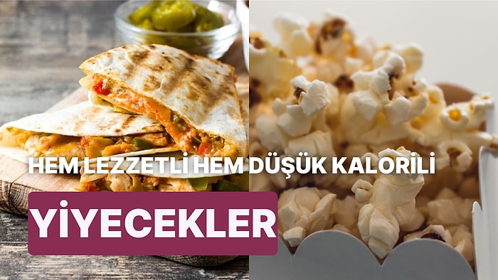 Lezzetten Ödün Vermek İstemeyenlere Özel Düşük Kalorili Yemek Tarifleri ve Enfes Atıştırmalıklar