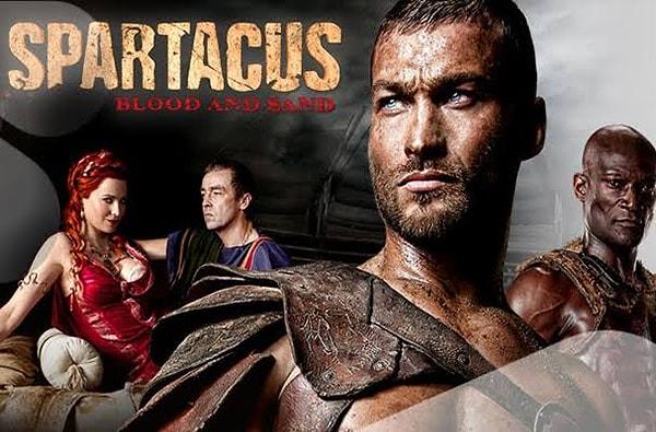 5. Spartacus: Blood and Sand / Spartaküs: Kan ve Kum (2010-2013) - IMDb: 8.5