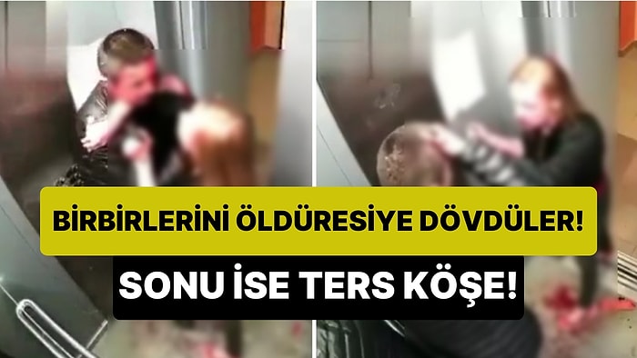 Kız Arkadaşına Kafa Attı: Birbirlerini Öldüresiye Döven Çiftin Sonu Sürprizle Biten Kan Ter İçindeki Kavgaları