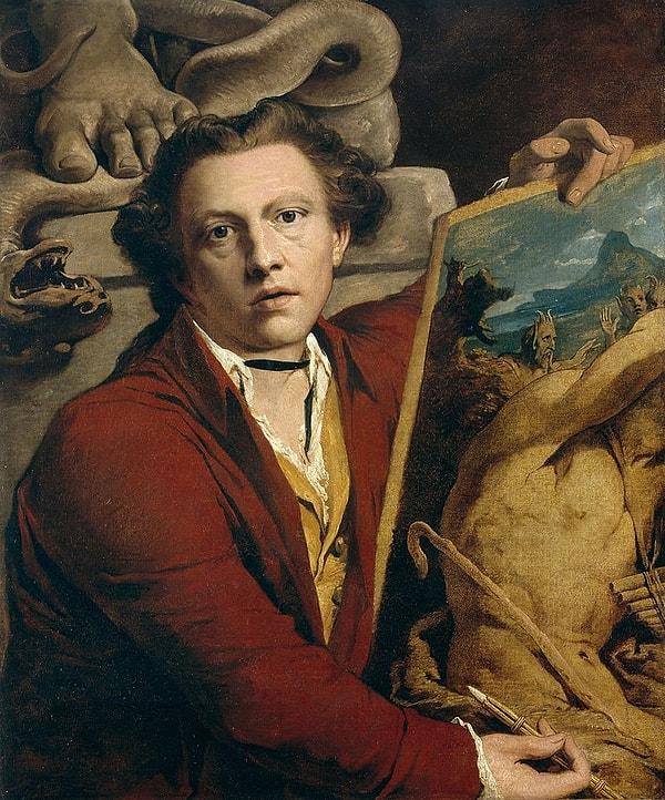 3. 1803: "Self-portrait as Timanthes", James Barry