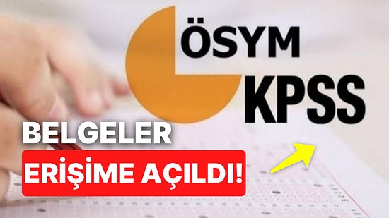 ÖSYM KPSS Ortaöğretim Sınava Giriş Belgeleri Belgesine Nasıl Bakılır? KPSS Sınav Giriş Belgesi Sorgulama!