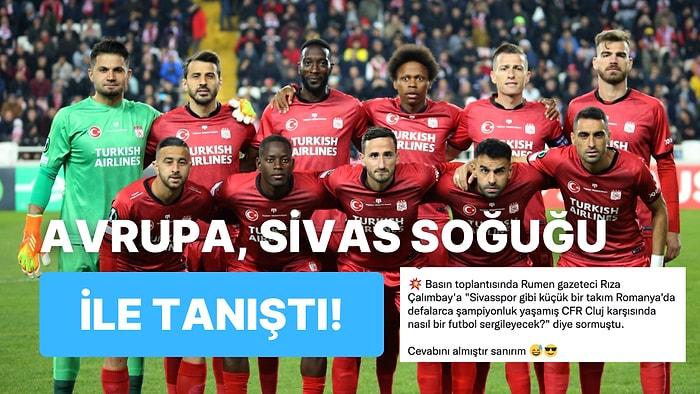 Cluj'u 3 Farkla Yenen Sivasspor UEFA Avrupa Konferans Ligi'nde Gruptan Çıkmayı Garantiledi