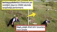 Drone'a Balta Atarak Battal Gazi Filmlerindeki Sahneleri Aratmayan Dayının Görenleri Güldüren Görüntüleri