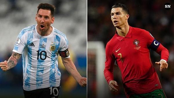 6. Büyük final, Arjantin ve Portekiz arasında gerçekleşecek. Maç penaltılara kalacak, Cristiano Ronaldo’nun olduğu Portekiz milli takımı ikinci sırada gelecek.