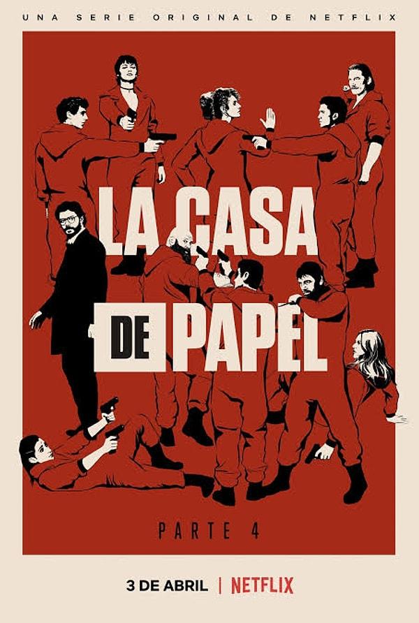 3. La Casa De Papel / Büyük Soygun (2017-2021) - IMDb: 8.2