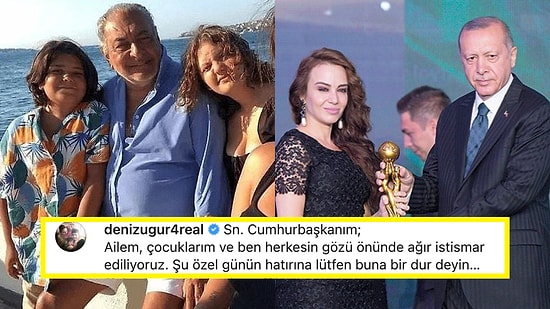 Eski Eşi Reha Muhtar'ın Kızını Darp Ettiğini İddia Eden Deniz Uğur, Recep Tayyip Erdoğan'dan Yardım İstedi!