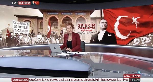 Cumhuriyet'in 99. yılını kutlayan Deniz Demir, TRT ekranlarında aktardığı mesajıyla bazı kesimler tarafından eleştiri oklarının hedefi haline geldi.