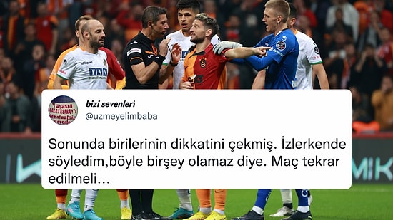 Galatasaray'ın Alanyaspor Maçının 65. Dakikasından İtibaren Tekrar Ettirmek İstediği İddiası Tartışma Yarattı