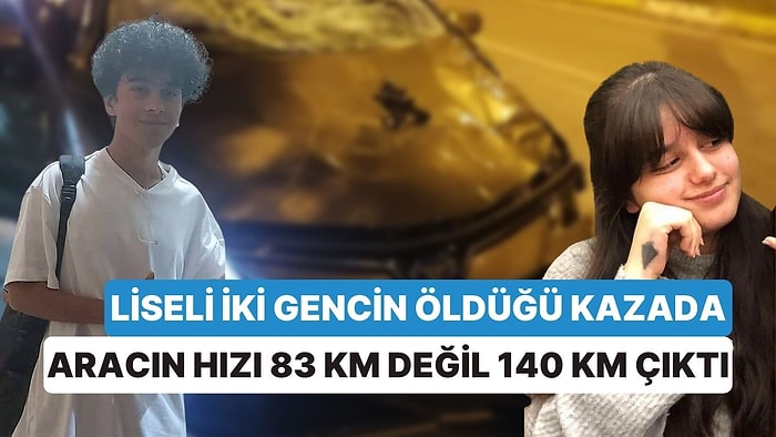 2 Gencin Hayatını Kaybettiği Kazanın Avukatından Açıklama: "Teknik Ölçümlere Göre Hızı En Az 140 Kilometre"