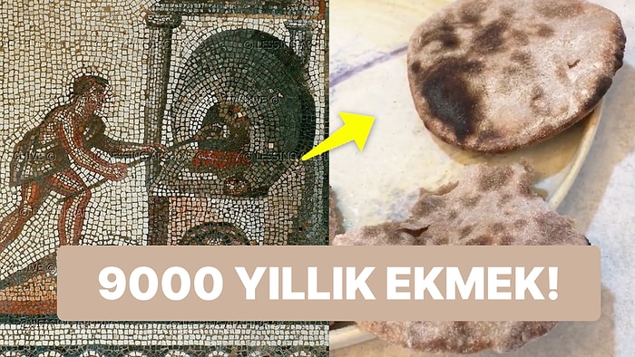 Milattan Önce 9 Bin Yıllık Ekmeğin Aynısı Yapıldı! İşte Tüm Aşamalarıyla Tarih Kokan Ekmeğin Yapılışı