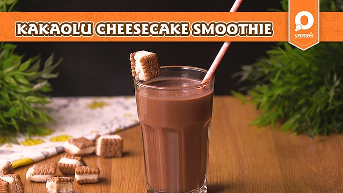 En Sevilen Tatlıyı Bu Sefer Smoothie Yaptık! Kakaolu Cheesecake Tadında Smoothie Nasıl Yapılır?