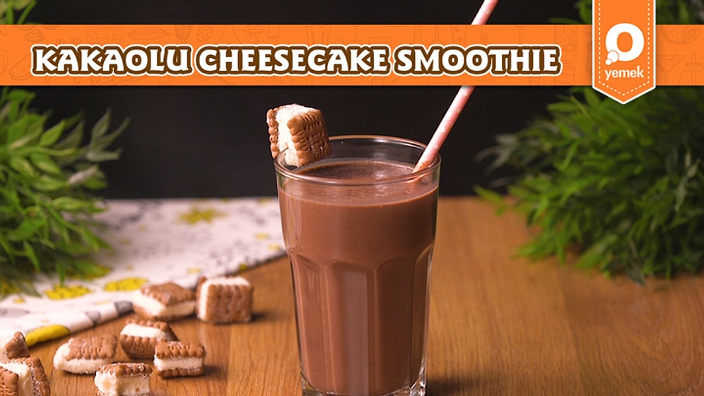 En Sevilen Tatlıyı Bu Sefer Smoothie Yaptık! Kakaolu Cheesecake Tadında Smoothie Nasıl Yapılır?