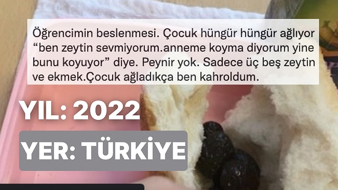 Konuşulması Gereken Tek Gündem: Öğretmenlerin Gözünden Okula Aç Giden İlkokul Öğrencileri Canınızı Yakacak