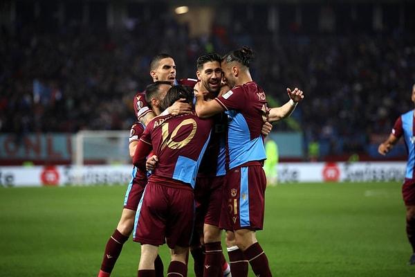Trabzonspor, Avrupa Ligi'nden elenmesine rağmen Konferans Ligi biletini alırken
