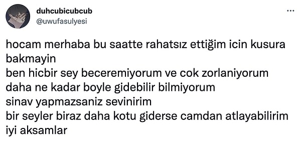 8. Size de iyi akşamlar 👋