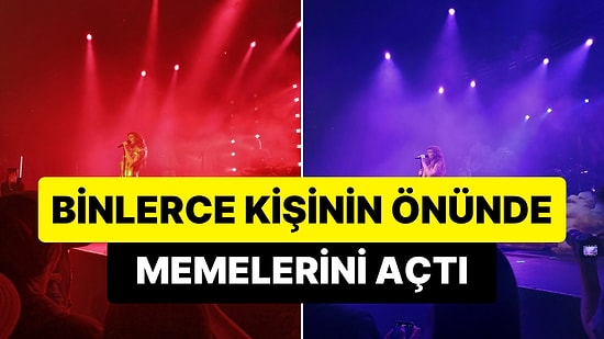 Dünyaca Ünlü Şarkıcı Tove Lo Konserde Binlerce Kişinin Önünde Memelerini Açtı