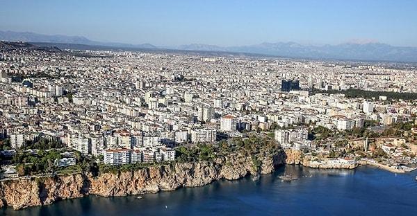Antalya'da en çok artış gösteren ilçeler