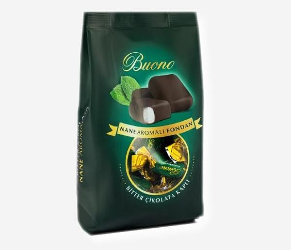 BİM'in kahve yanında harika giden çikolatası Buono Nane Aromalı Fondan