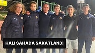 Oğlunun Yer Aldığı U15 Takımıyla Maç Yapan Ali Koç Ayağından Sakatlandı, Atel Kullanmaya Başladı