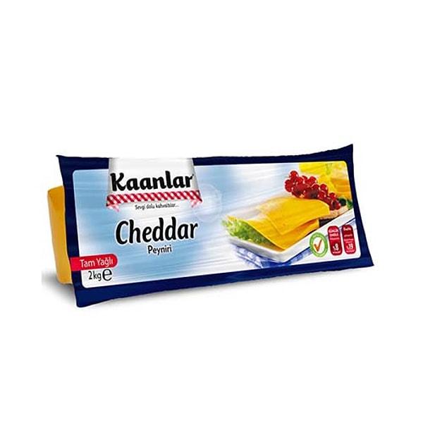 Kaanlar Cheddar Blok Peynir