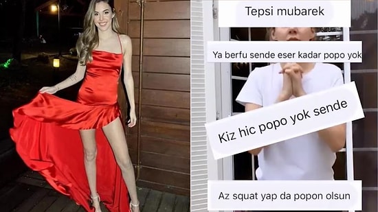 Berfu Yenenler "Memen Yok" Yorumundan Sonra "Popon Tepsi Gibi" Diyenlere Müthiş Bir Paylaşımla Cevap Verdi